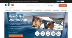 Desktop Screenshot of dttstore.prometric.com